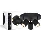 D'Lite Ceiling Light Trop Sandy Black | Suitable For 3x GU10