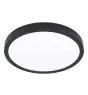 Eglo Ceiling Light Fueva 6 Plastic Black 14.2W 2000lm - 827-840-865 CCT